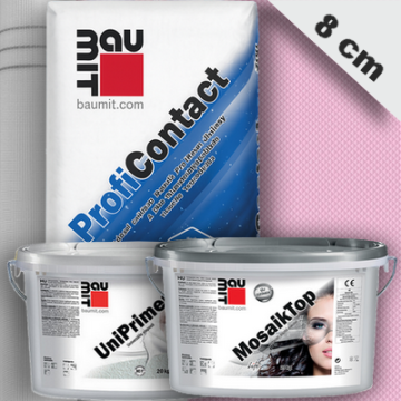 Baumit Lábazati hőszigetelő rendszer 8 cm