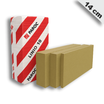 Vakolható homlokzati kőzetgyapot szigetelés 14 cm