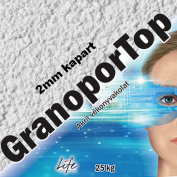Baumit GranoporTop homlokzati vakolat 2mm kapart