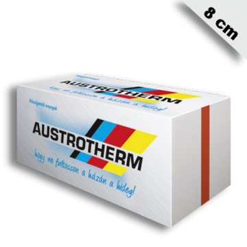 Austrotherm AT-H80 homlokzati hőszigetelő lemez 8 cm