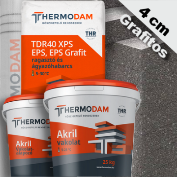 4 cm grafitos hőszigetelő rendszer teljes csomagban