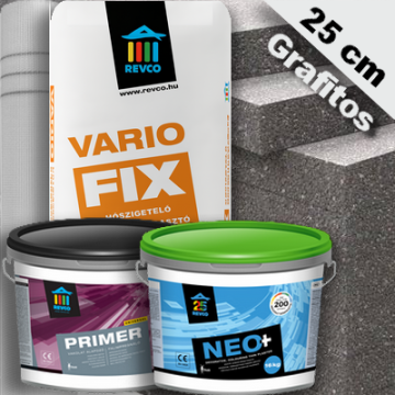 Grafitos hőszigetelő rendszer 25 cm