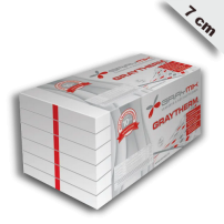 Graytherm EPS 80 polisztirol hőszigetelő lemez 7 cm