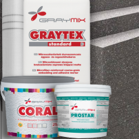 Graymix grafitos hőszigetelő rendszer 8 cm