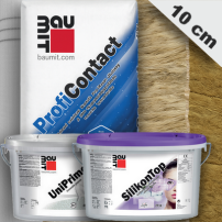 10 cm Baumit kőzetgyapot hőszigetelő rendszer