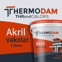 Thermodam Akril vékonyvakolat 1,5mm
