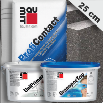 25 cm Baumit grafitos hőszigetelő rendszer