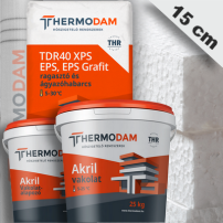 EPS 80 15 cm hőszigetelő rendszer teljes csomagban