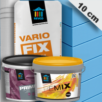 Lábazati hőszigetelő rendszer 10 cm