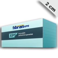 XPS 2 cm vastag lábazati hőszigetelő lemez