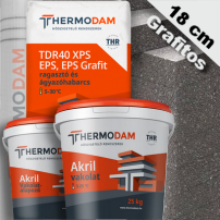 18 cm grafitos hőszigetelő rendszer teljes csomagban