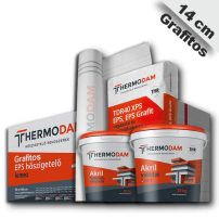 14 cm Thermodam grafitos hőszigetelő rendszer